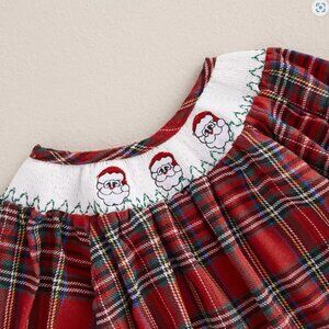 Santa Hat Jammie’s Romper main image 1